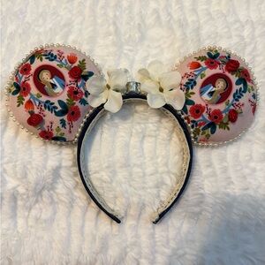 Alice in Wonderland Mickey Ears, Handmade